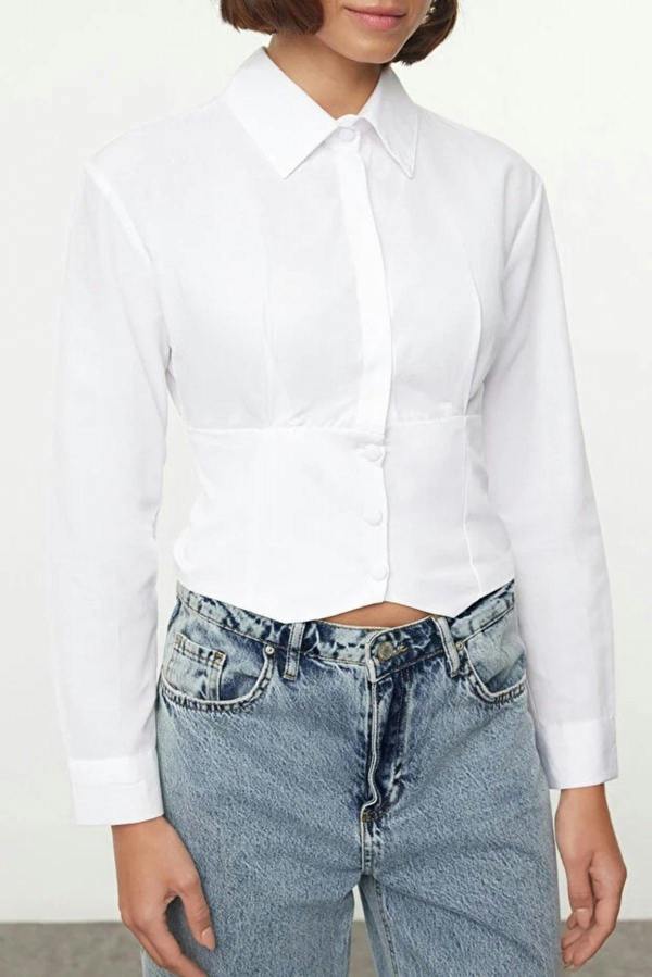 WOVCOR Waist-Sit Woven Shirt