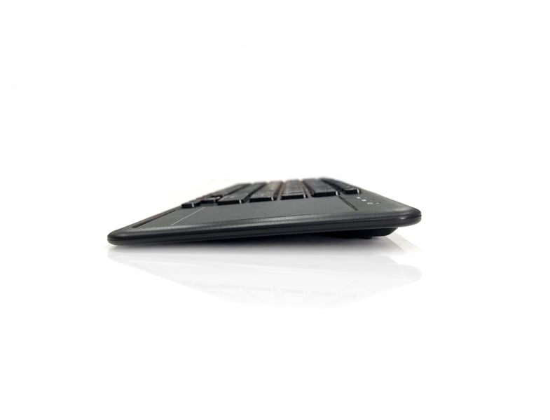Accuratus 8000 – Bluetooth® & RF 2.4GHz Wireless All in One Media Touchpad Keyboard with Gesture Controls