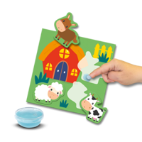 SES Creative My first - Where do I live? Sticking animals