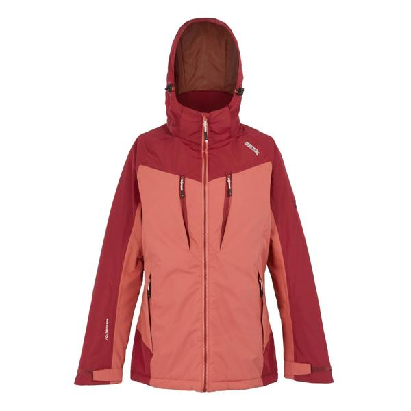 Regatta Womens/Ladies Calderdale II Winter Waterproof Jacket - Mineral Red/Rumba Red