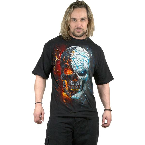 Spiral Direct DIVIDED SOUL - T-Shirt Black