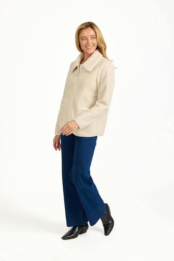 Mudflower Soft Sherpa Fleece Jacket