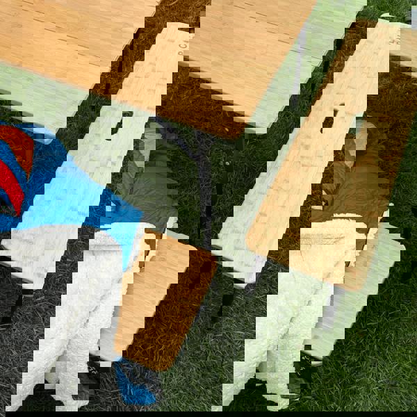 Folding Bamboo Bench Set of Two OLPRO