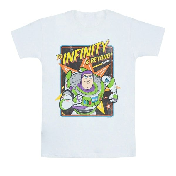 Disney Boys Toy Story 4 Buzz To Infinity T-Shirt - White