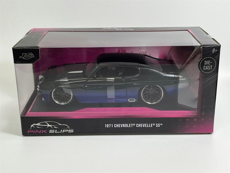 Jada 1971 Chevrolet Chevelle SS 1:24 Scale Pink Slips Jada 253293015