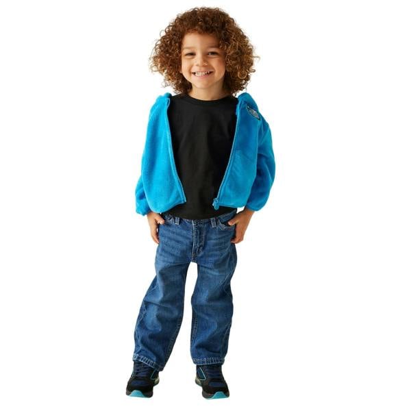 Regatta Childrens/Kids Spike The Monster Fleece Jacket - Hydro Blue - 