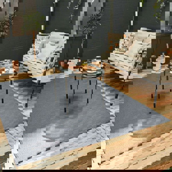 Urban Outdoor Rug | Anthracite Elegance | The Rugs