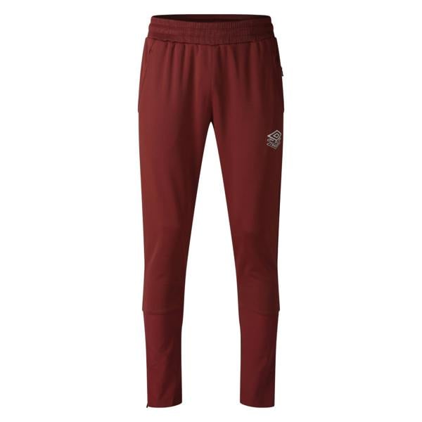 Umbro Mens Pro Training Polyester Tracksuit Bottoms - Cabernet