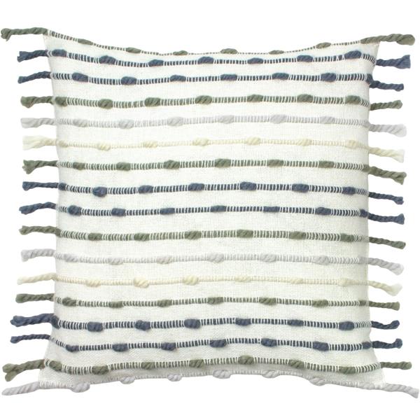 Furn Dhadit Stripe Cushion Cover - Natural/Grey - 