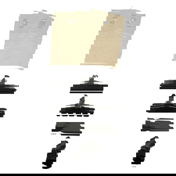 Maxblast 80L Industrial Vacuum, 4 Attachments & 3 Hoover Bags