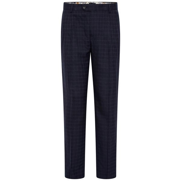 Harry Brown London Harry Brown Trousers in Navy Check