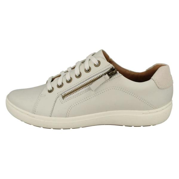 Clarks Ladies Clarks Casual Lace Up Trainers - Nalle Lace