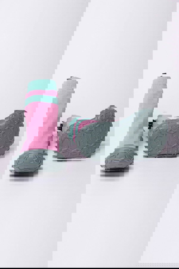 Turtl Kids' Recycled Indoor Outdoor Sock Shoes in Pink