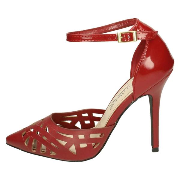 Anne Michelle Ladies Anne Michelle Ankle Strap Court Shoes