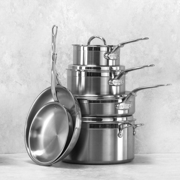 Hestan ProBond Induction Stainless Steel Pan Set: 10 Piece