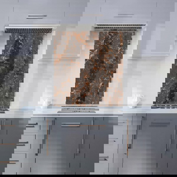 Warren Reed - Designer Browns Quartz Effect Kitchen Splashback