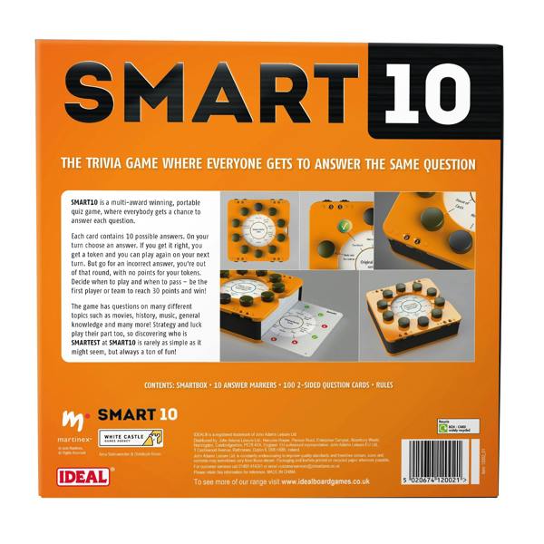 IDEAL Smart 10 Family Trivia Game