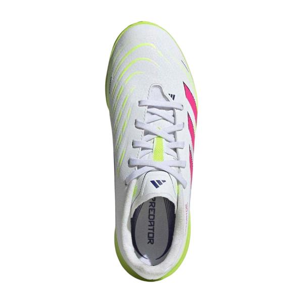 Adidas Childrens/Kids Predator Astro Turf Trainers - White/Pink - 