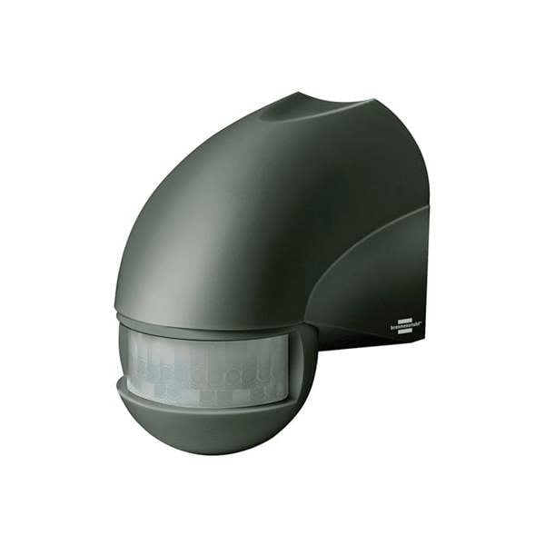 Brennenstuhl PIR Motion Detector Security Light Movement Sensor 180 Degree - Black
