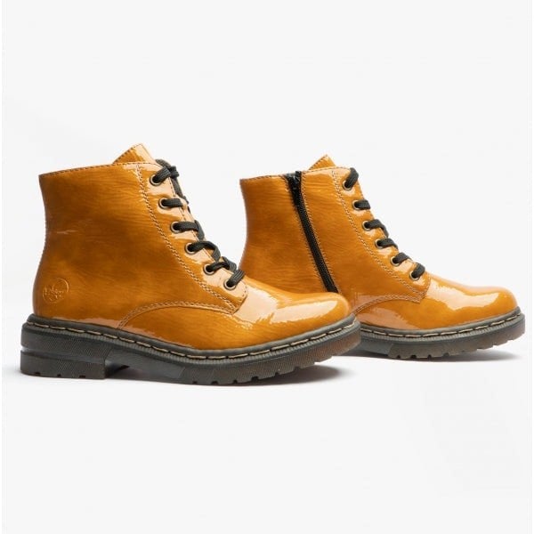 Rieker 78240-68 Womens Ankle Boots - Yellow