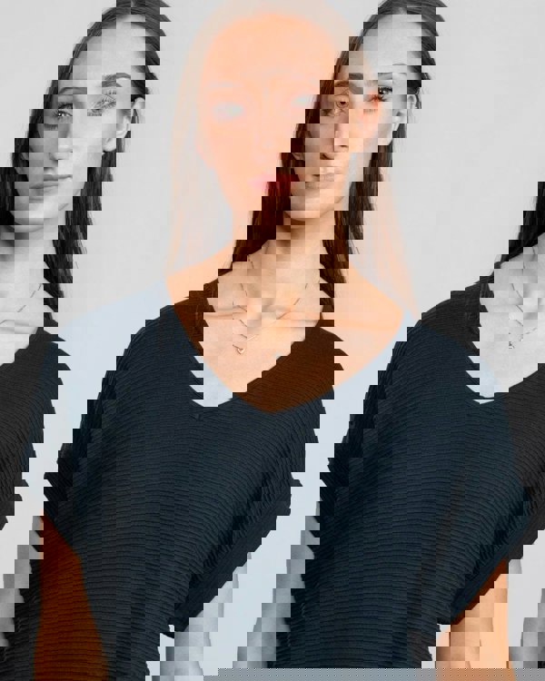 Great Plains Ottilie Rouched Sleeve Womens Tshirt Dress