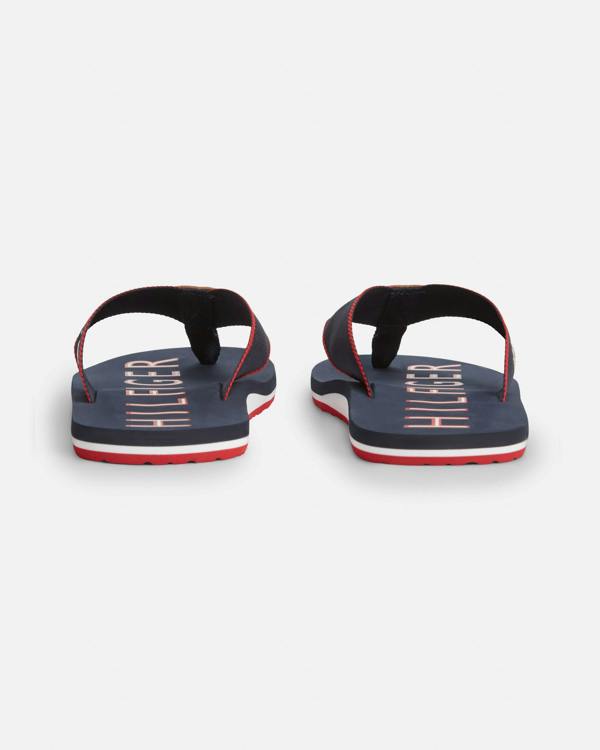 Tommy Hilfiger Sporty Hilfiger Mens Beach Sandals - Desert Sky