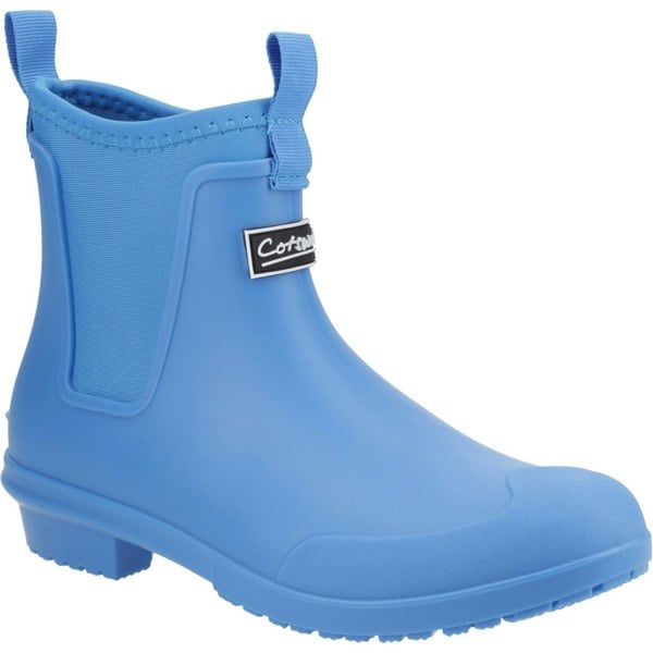 Cotswold Grosvenor TPR+Neoprene Women's Bright Blue Wellington Boots
