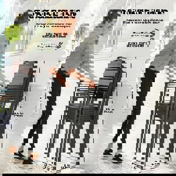 Garden Dining Chair Set