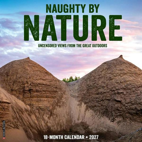 Naughty by Nature Calendar 2027, Wall Calendars, Month To View, Humour, Gift