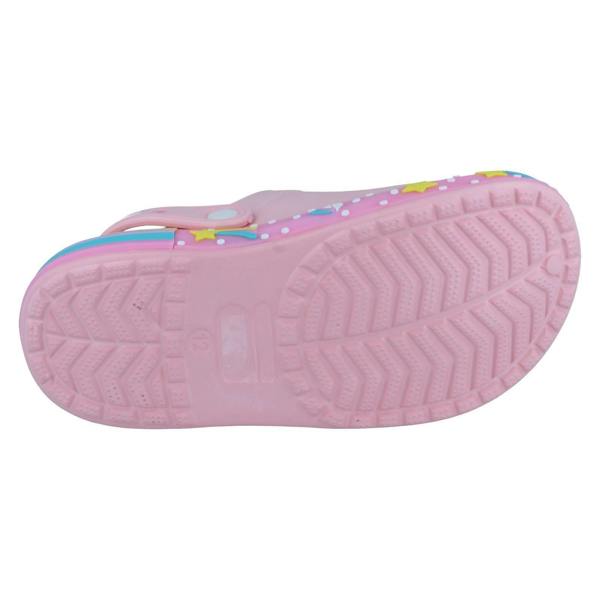 Spot On Girls Spot On Clogs With Unicorn Design And Lights H2695