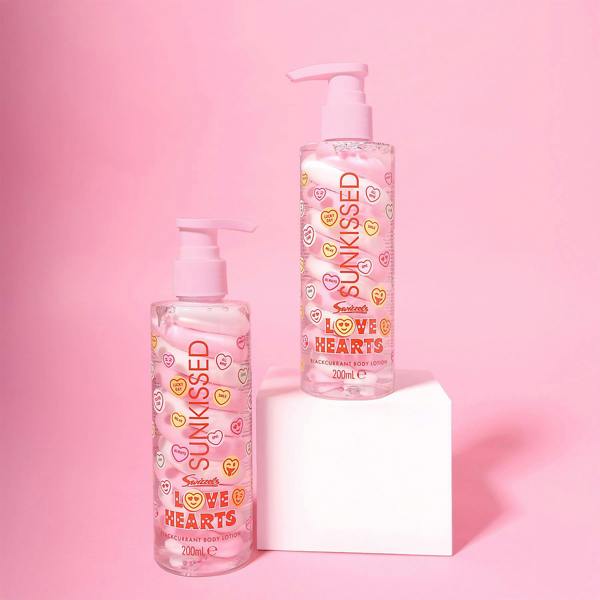 Sunkissed x Love Hearts Mini Collection Bath & Body Gift Set Bundle
