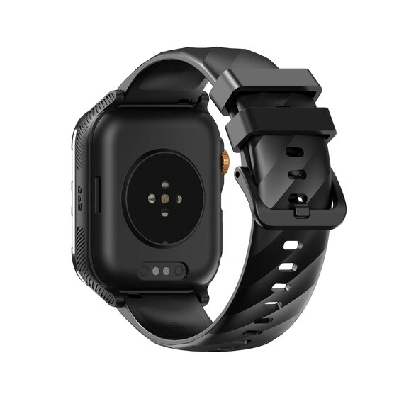 Blackview W10 Pro Bluetooth Calling, GPS & 600mAh Battery Black Men's Smartwatch