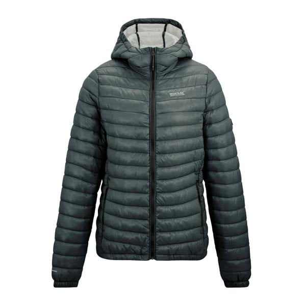 Regatta Womens/Ladies Hurden Padded Jacket - Dark Storm - 