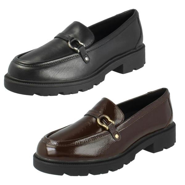 Clarks Ladies Clarks Code Loafers Code L Step