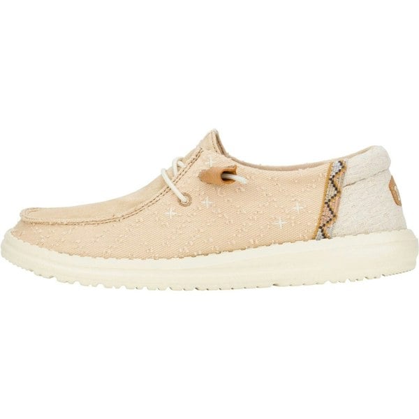 HEYDUDE Wendy Crafted Boho Shoes - Tan