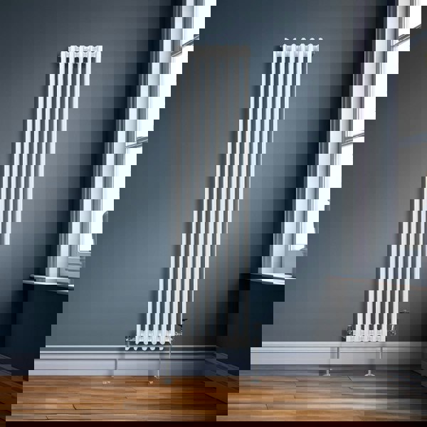 Monstershop Traditional 3 Column Radiator - 1800 x 382mm - White