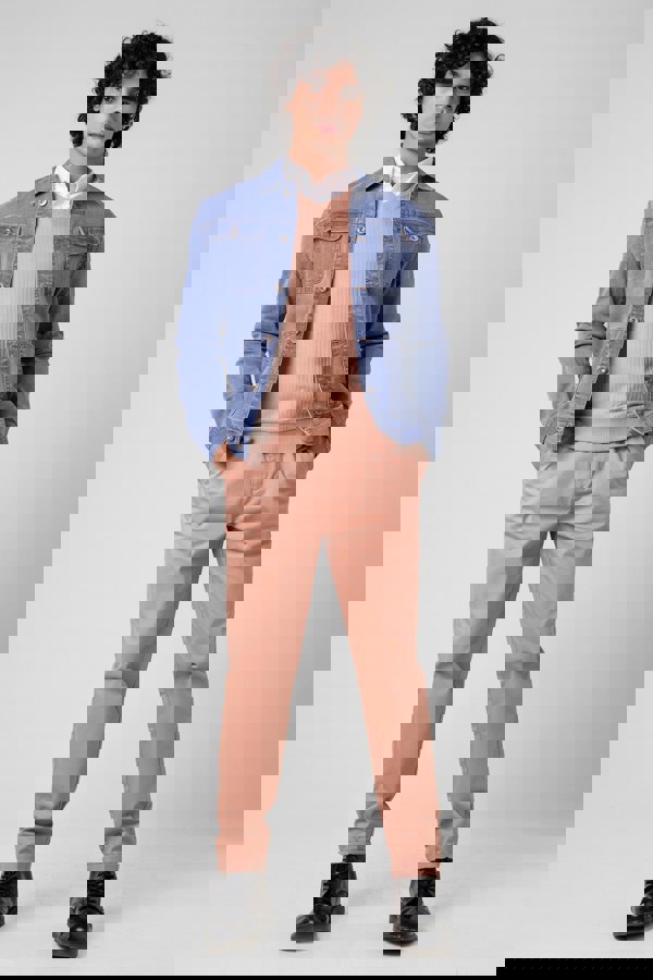 ENORSIA Mens Classic Blue Denim Jacket