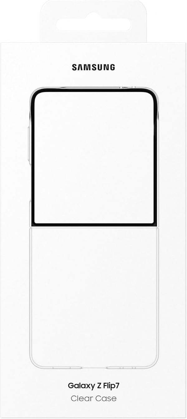 Samsung Galaxy Z Flip 7 6.9" Clear Case - EF-AF766CTEGWW