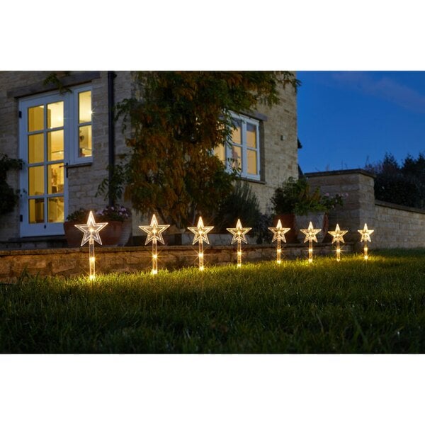 MySmartBuy StarDecor Stakes Set of 8
