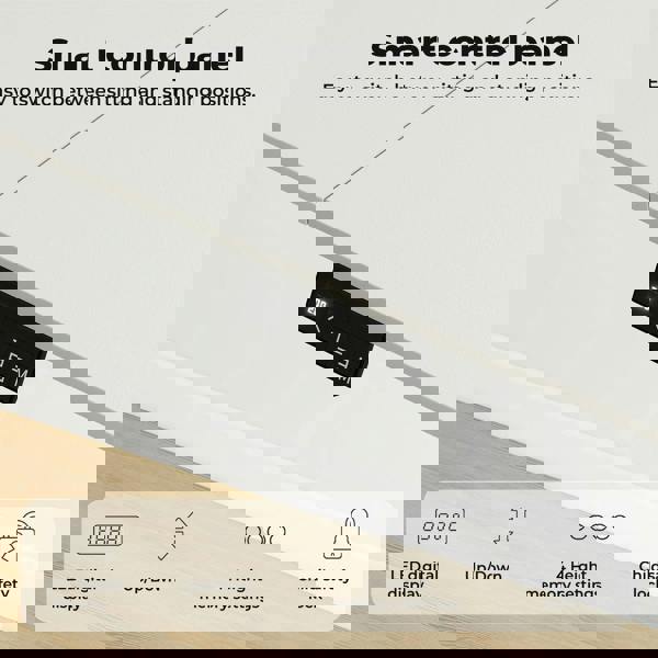 Levede Electric Standing Desk  Adjustable Height Workstation Metal Frame White