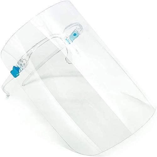 PACK OF 10 FULL FACE ANTI-FOG SHIELD COVER CLEAR GLASSES SAFETY PROTECTION VISOR GUARD…