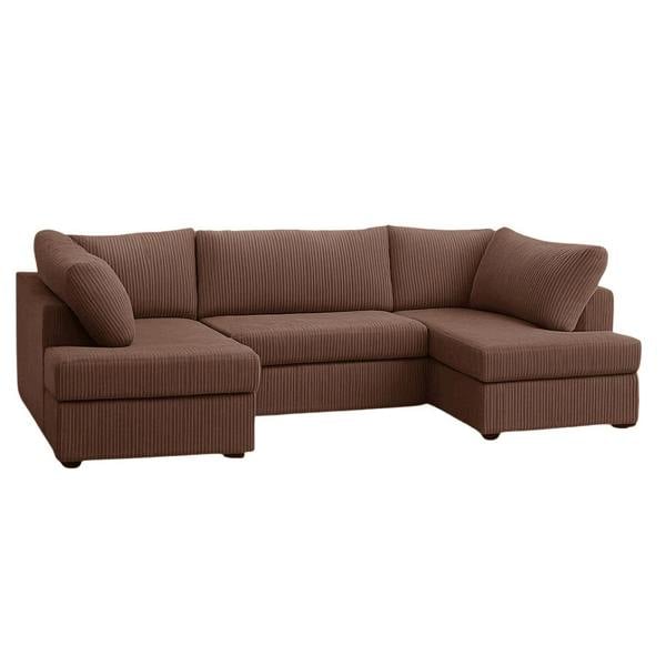 London Full Back Corner Sofa (Jumbo Cord) Sofa Scene
