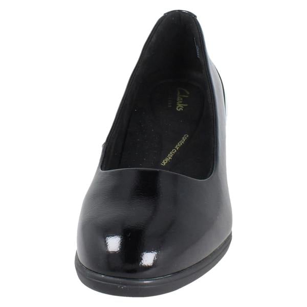 Clarks Ladies Clarks Court Shoes - Shaya Poppy