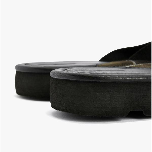 Barbour HARKER Toe-Post Sandals   in  Black