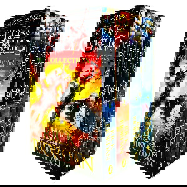 Rick Riordan Trials of Apollo Collection 4 Books  (Dark prophecy, Hidden Oracle, Burning Maze, The Tyrants Tomb)