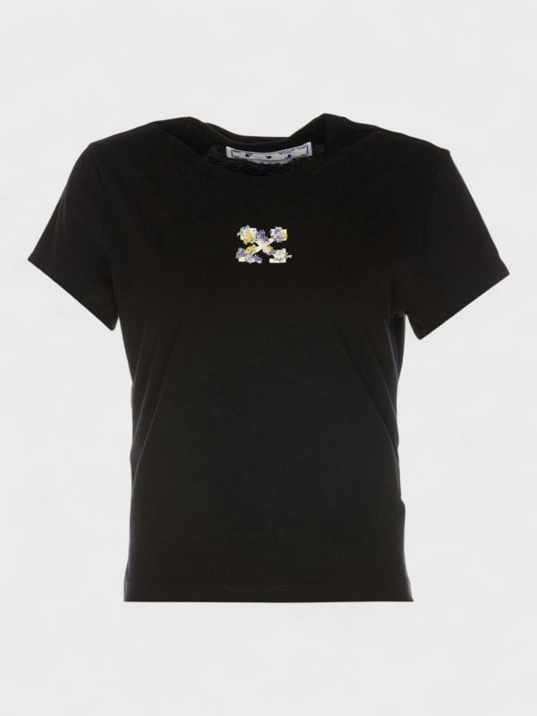 Off-White Flower Arrow Shirt Black