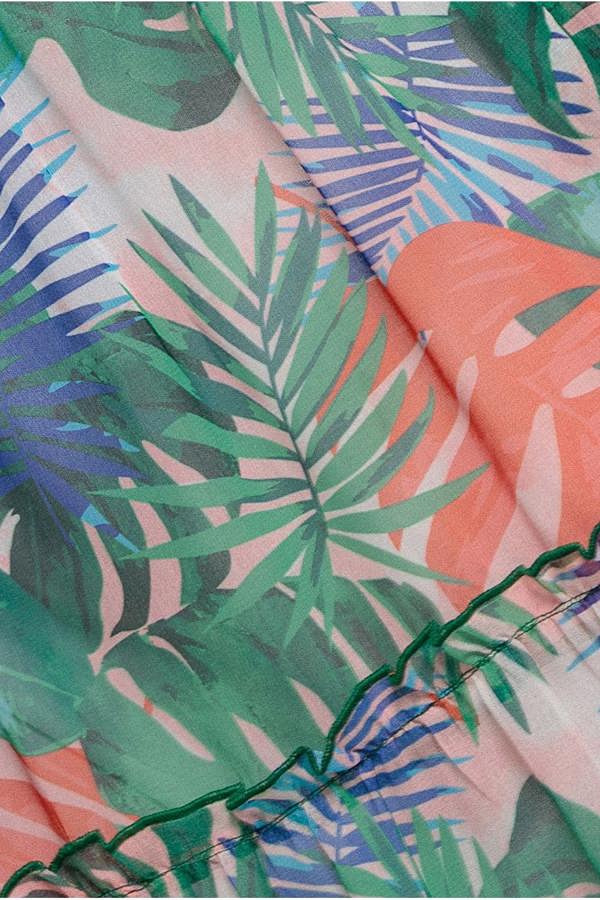Boobtube Printed Maxi - Jungle Print DR3568