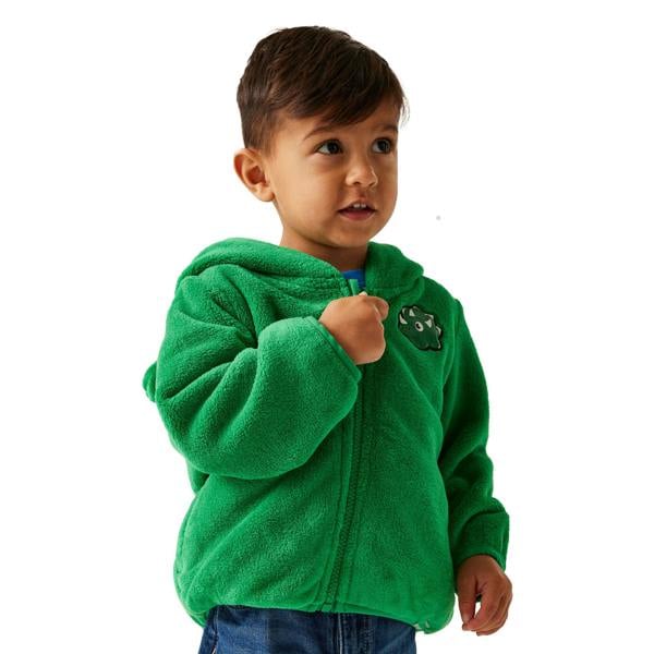 Regatta Childrens/Kids Stompy The Dinosaur Fleece Jacket - Jelly Bean - 