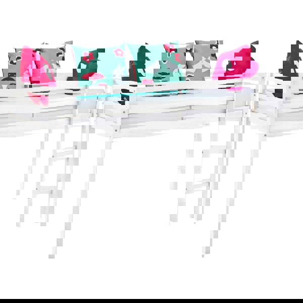 Dorel Home Alpi midsleeper 90 White 208x103x111cm