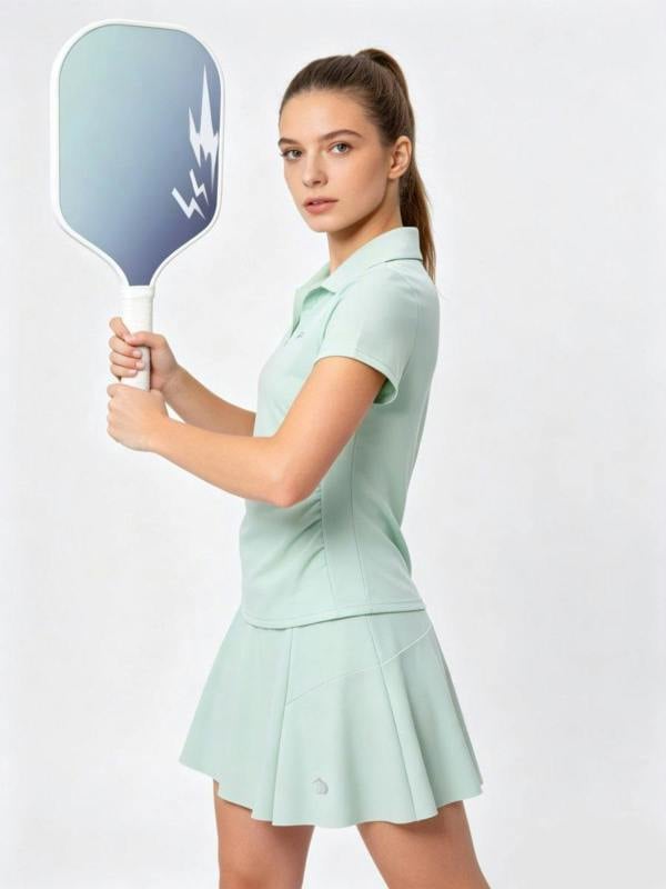 Anniou UPF50+ Tennis Skirt Set - Mint Green